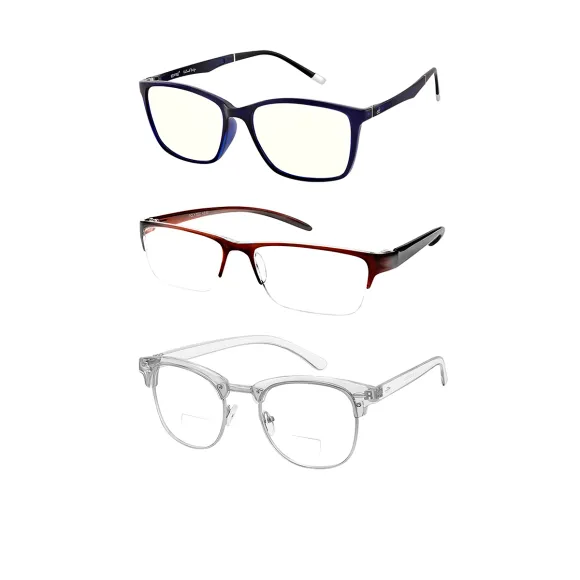 browline multicolor reading glasses